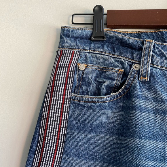 Hudson Stripe Riley Luxe Crop - Picture 3 of 8